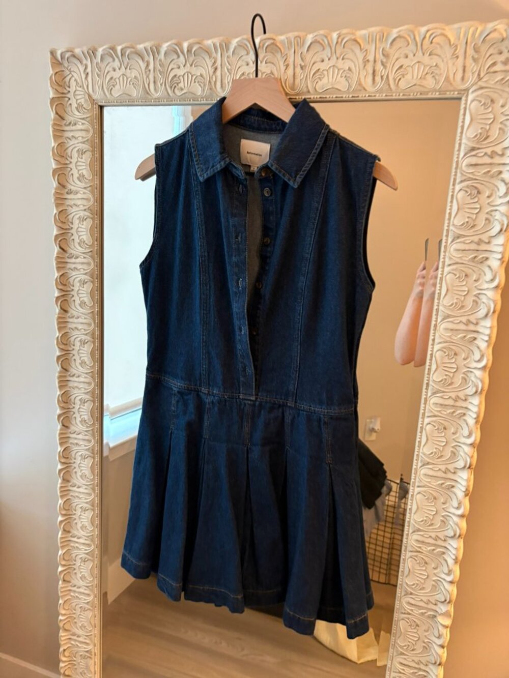 Never Worn Denim Dress Reformation - Picture 3 of 3